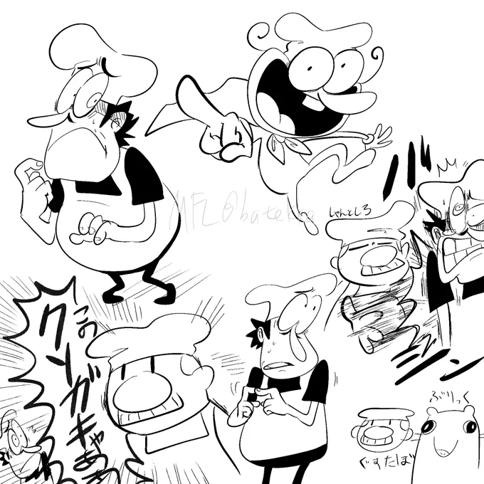 PizzaTower落書き 