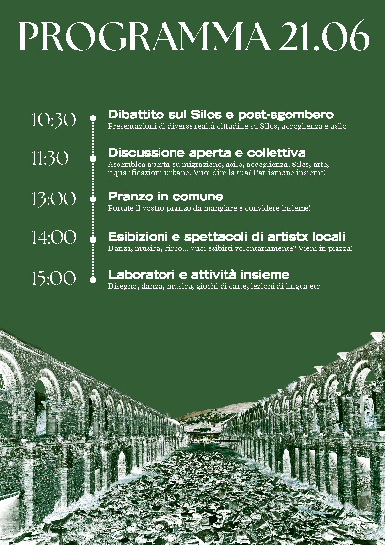 Il Silos non è stato solo un “luogo di miseria”: è stato uno spazio di marginalità, ma anche di solidarietà e relazioni, soprattutto in risposta alle carenze istituzionali nell’accoglienza delle persone in transito