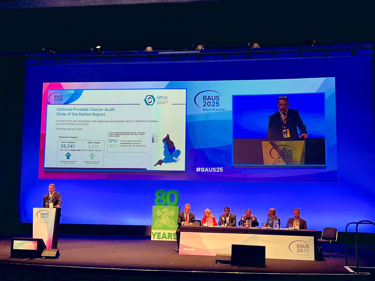 #BAUS25

….and a fantastic start with Prostate Cancer Screening - pros and cons! 

<a href="/BAUSurology/">BAUS</a> <a href="/RobCalvert18/">Rob Calvert</a> <a href="/IPearce82/">Ian Pearce</a>