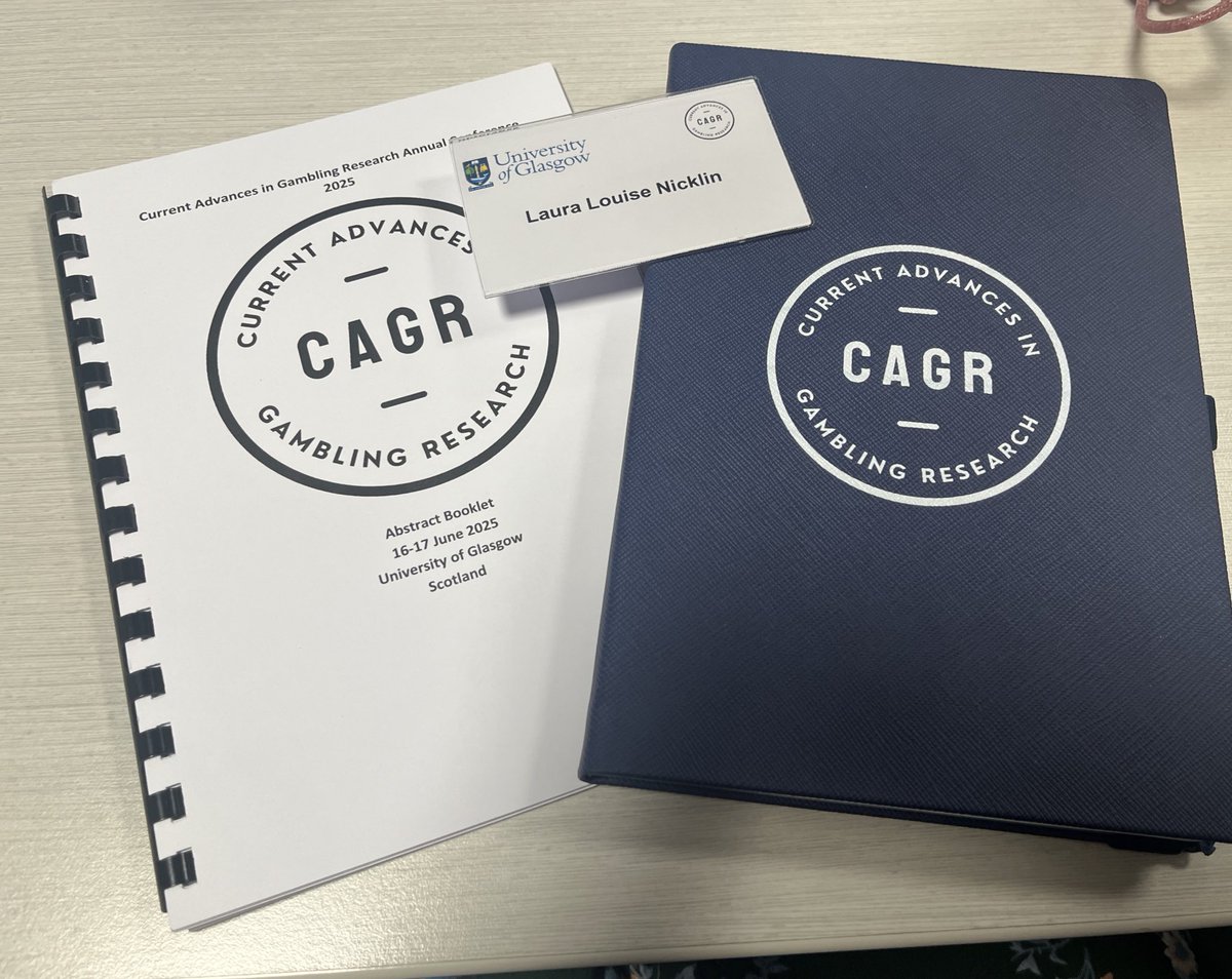 So excited for the next two days at #CAGR2025! Two papers from our amazing team and so many more exciting insights and connections to one to be made! #Gambling #Gaming #Gamblingresearch #CAGR2025 #beGambleAware #Gambleaware <a href="/wlv_uni/">University of Wolverhampton</a> <a href="/ed_wlv/">WLV Education Studies, Childhood & family studies</a> <a href="/wlv_education/">WLV Education</a>