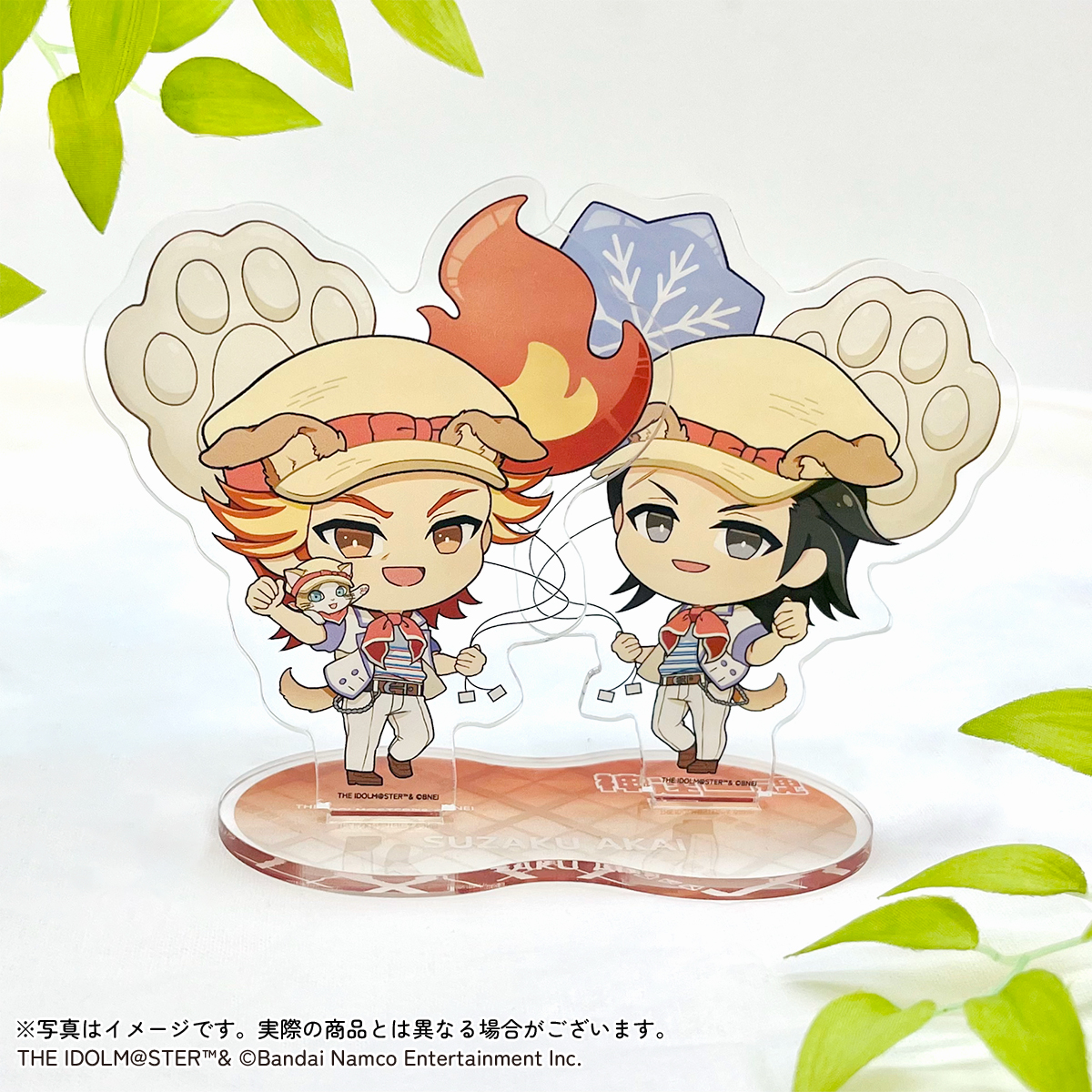 anicloset's tweet image. 【アイドルマスター #SideM Summer Doggie】
アクリルスタンド(等身)並びにペアアクリルスタンド(デフォルメ)は、本体の突起部分と台座の穴部分が共通仕様👀ぜひお好みのディスプレイで飾ってください☺
ポップアップストア詳細anicloset.com/lp_pop_up_side…