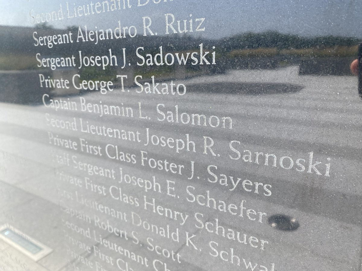 #OTD 1943, <a href="/USArmy/">U.S. Army</a> 2nd Lt. Joseph R. Sarnoski gave his life defending his B-17 on a vital recon mission over the Solomons. Hhe fought off enemy fighters so his crew could complete the mission. Sarnoski received the #MedalofHonor for his actions. #SoldierStories #WorldWarII