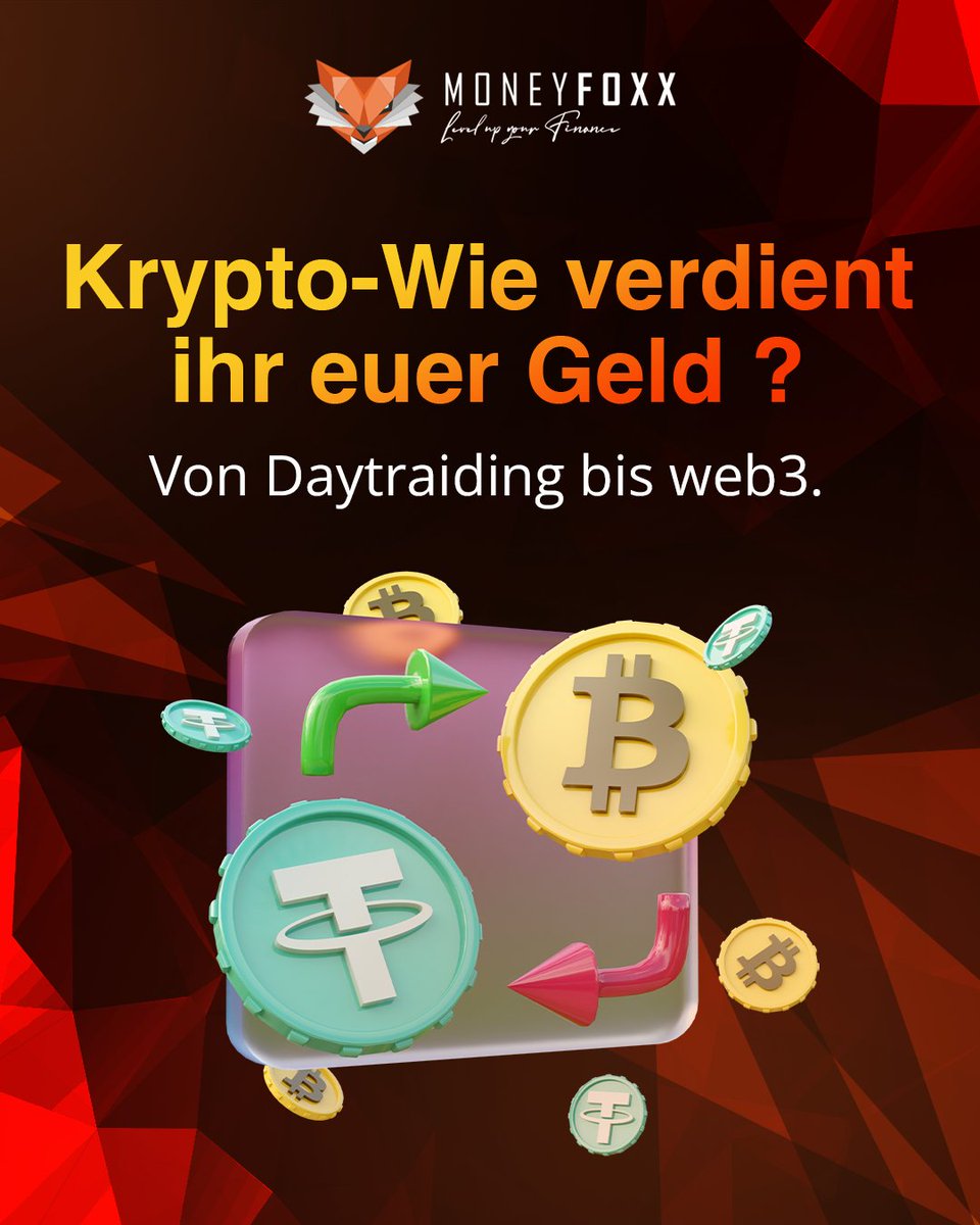 Wie verdienst du mit Krypto Geld? 🤔 Egal ob Daytrading mit Futures, Meme-Coin-Jagd 🐕, Airdrop-Hunting 🪂, Staking für passives Einkommen 💰 oder einfach Spot kaufen &amp; HODLn 💎 – die Möglichkeiten sind riesig!  Wie gehst du vor? Lass uns wissen! 👇  #Krypto #Memecoin #Airdrops