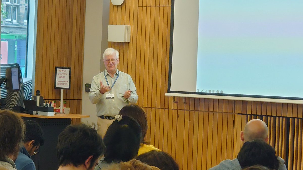 Let's kick off #FQC25 in Edinburgh with our beloved Richard Jozsa talking about the foundations and recent results in IQP computation.