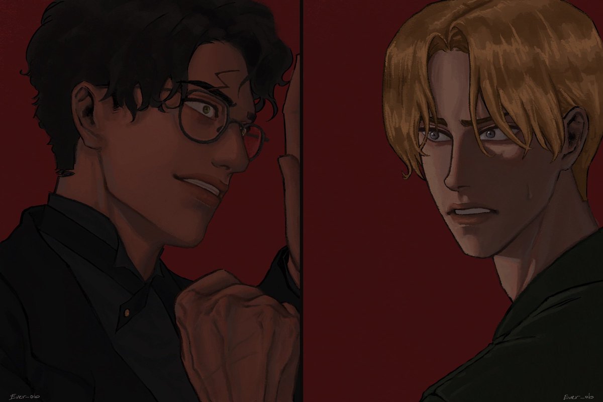 obessed_01's tweet image. ‘Open the door, Veronica’ Trend. I know this is a extremely late trend BUT I just wanna draw crazy Harry
#fanart #harrypotter #DracoMalfoy #drarry