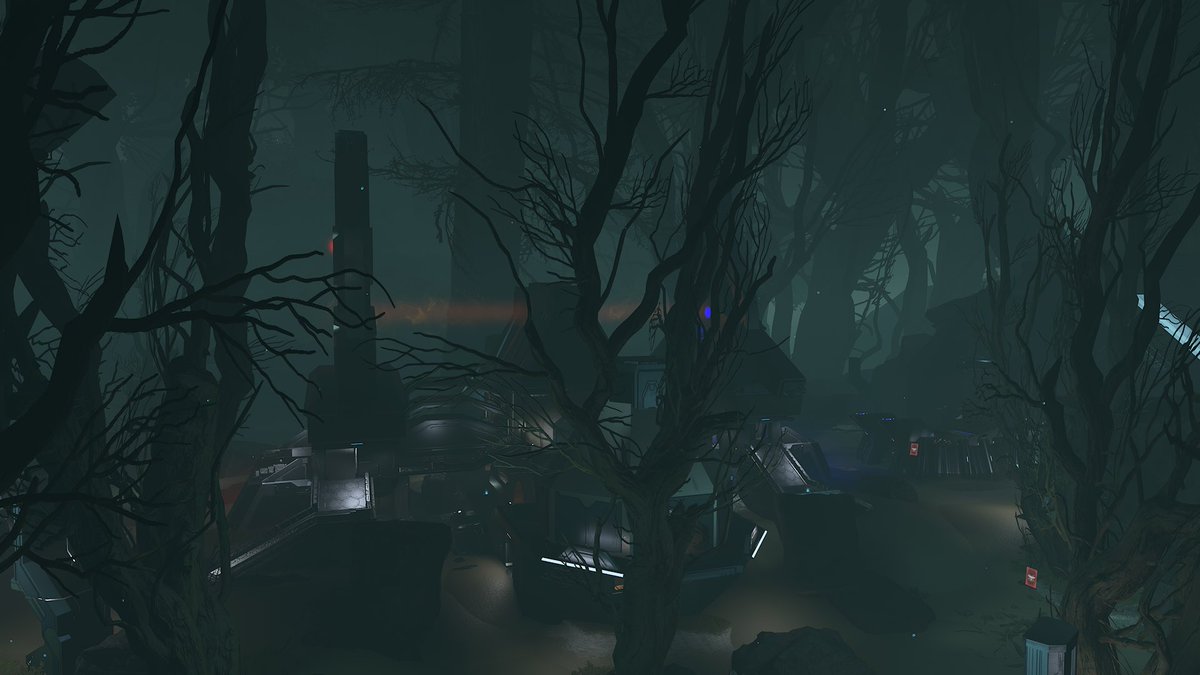 FOTUS's tweet image. An original map inspired from the multiplayer map that was cut from Halo 4. 

Sanctum: Ancient trees, cultivated for eons, entwine with weathered Forerunner relics on Guardian’s dense jungle floor, their roots cloaking a forgotten sanctum.

Coming soon ™. Collab with @UneeQtV…