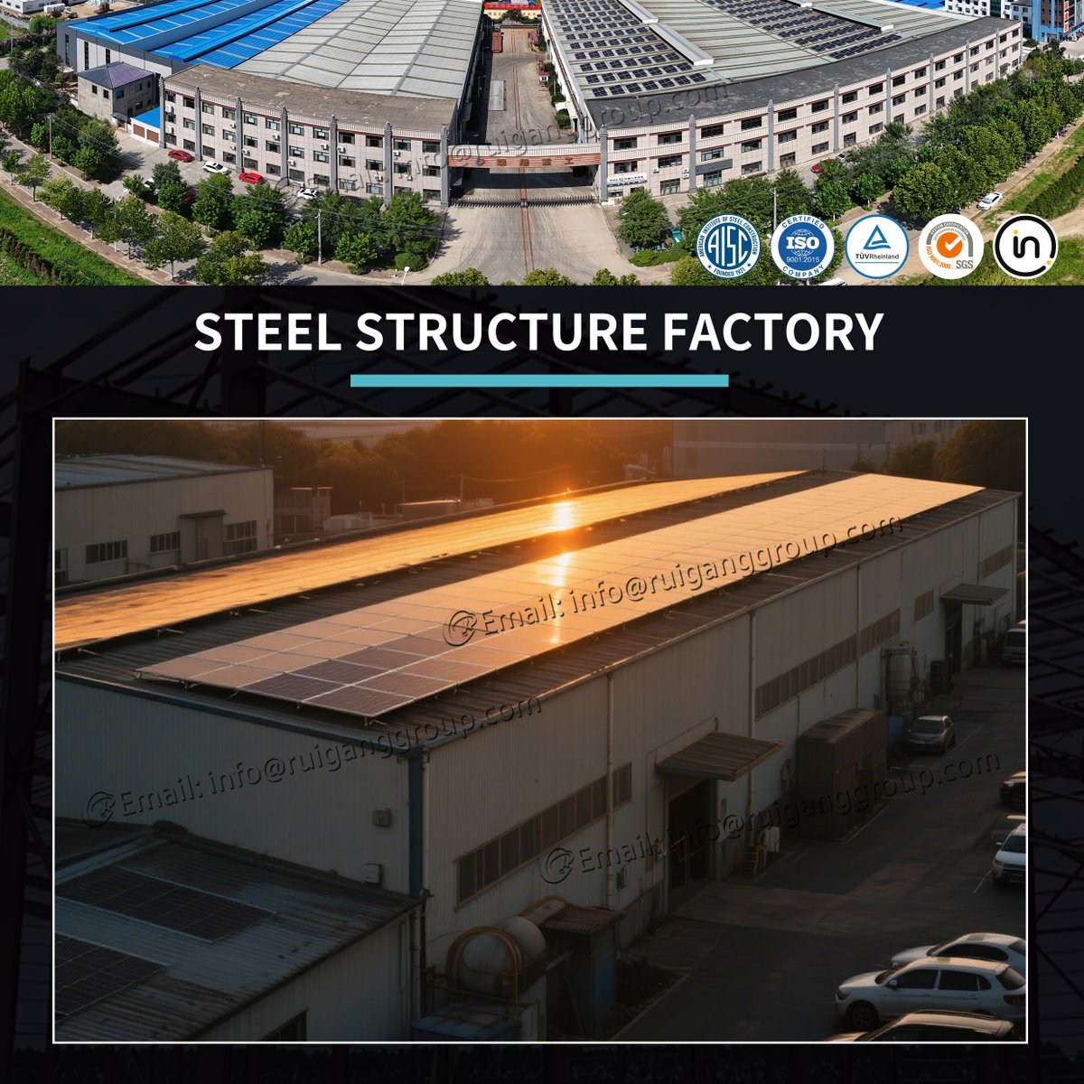Qingdaoruigang's tweet image. 🏗️ The collision of sunset and steel structure 🌅
🎯Contact us for free quotation and design.
📞WhatsApp：wa.me/8615376767917
📧 info@ruiganggroup.com
#PEBbuilding #SteelStructureWarehouse #steel #SteeleSupplier #SteelManufacturer #containerhouse #expandable #foldable
