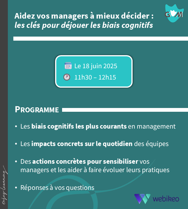 Nos choix sont souvent influencés par des raccourcis mentaux invisibles mais puissants : les biais cognitifs simplifient nos raisonnements, mais faussent aussi notre jugement. En management, leurs effets peuvent être dévastateurs ⚠️...
On en discute ici : bit.ly/3ShNeNW