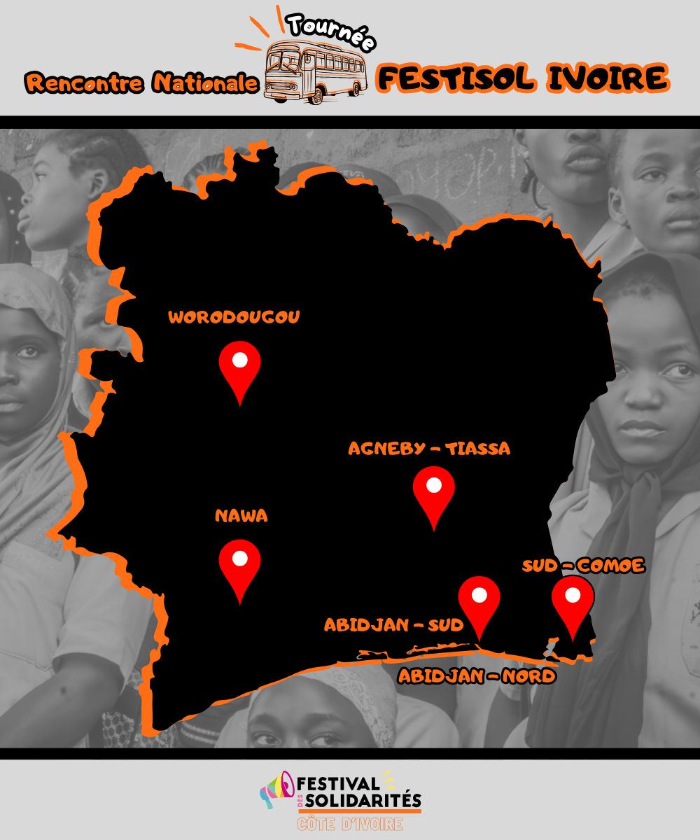 AfricaSterna's tweet image. 𝐓𝐨𝐮𝐫𝐧𝐞́𝐞 𝐫𝐞́𝐠𝐢𝐨𝐧𝐚𝐥𝐞 𝐅𝐞𝐬𝐭𝐢𝐬𝐨𝐥 𝐂𝐨̂𝐭𝐞 𝐝’𝐈𝐯𝐨𝐢𝐫𝐞.

Dans quelques jours, nous débutons la tournée régionale du Festival des Solidarités en Côte d’Ivoire. Ce sera l’occasion d’aller à la rencontre des collectifs et de leurs membres. 

#Festisol #CRID