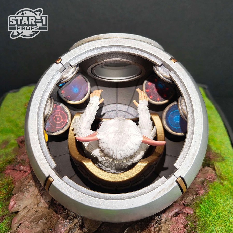 Al Dewar has kindly given fans a bonus FREE ITEM with this release of 14 and Meep! 

Here is the MEEP ESCAPE POD from “The Star Beast” which is in scale to the new figure out this week! 

This is a 3D CAD file for those to 3D print and make themselves! 

we.tl/t-O5JW83KYMf?u…
