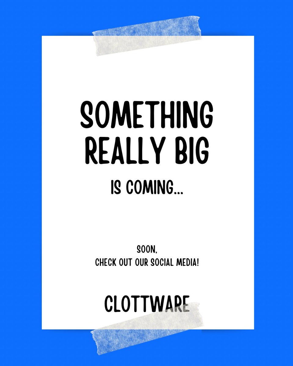 Clottware tweet media