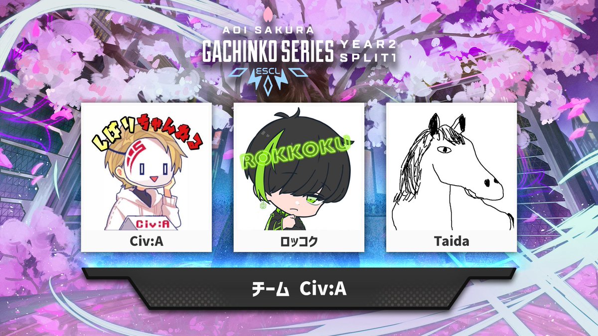 6/20〜のASGS、このメンバーで出るぞ❗️❗️❗️
リベンジだ！！！必ず勝つぞ！！！
とりあえず、ジブラルタル以外のキャラクターを使おうと思います
#ASGS大会