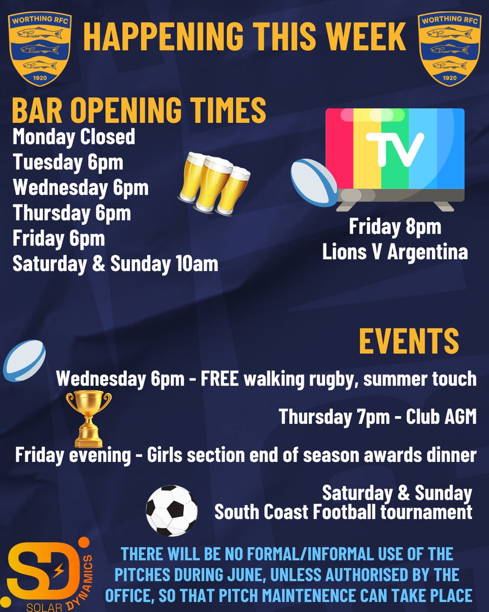 Worthing RFC (@worthingrfc) on Twitter photo Coming up this week! Coming up this week!