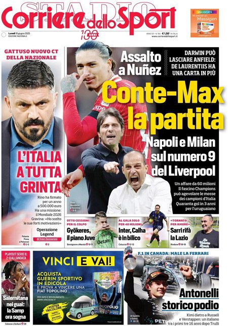 Saetta_McQueen's tweet image. Il favoloso giornalismo italiano, oggi ricorda così la terza vittoria di fila a #LeMans