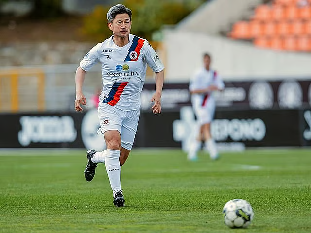 Record-breaking Japan footballer Kazuyoshi Miura still going strong at 58. Miura rewrites record playing for his 40th professional season for Japan Football League. <a href="/gulf_news/">Gulf News</a> #football  gn24.ae/13355500a8ea80…