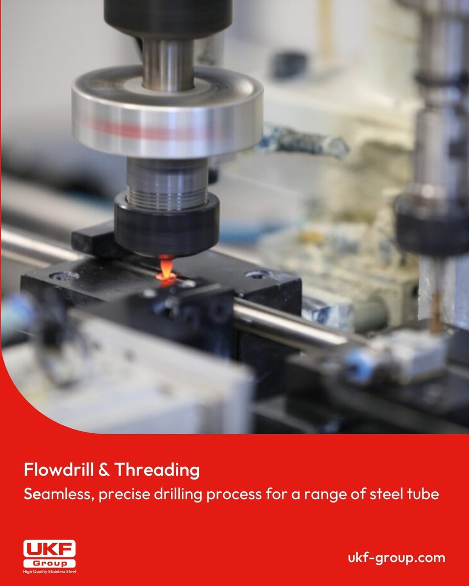 UKFGroup's tweet image. Flowdrill is a revolutionary tungsten carbide friction drilling process that transforms the way materials are connected.

Call for a quote
ukf-group.com/flowdrill-thre…

#UKFGroup #StainlessSteel #SteelFlowdrill #SteelThreading