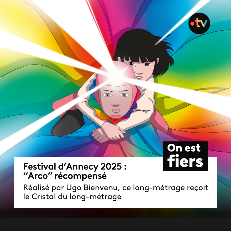 Francetele's tweet photo. 🏆 #AnnecyFestival | Jamais 2 sans 3 : nos créations ont été récompensées au @annecyfestival !

Une belle reconnaissance pour l’animation française et le talent des équipes : félicitations. 👏

👉 https://t.co/b8tNvzbO8d