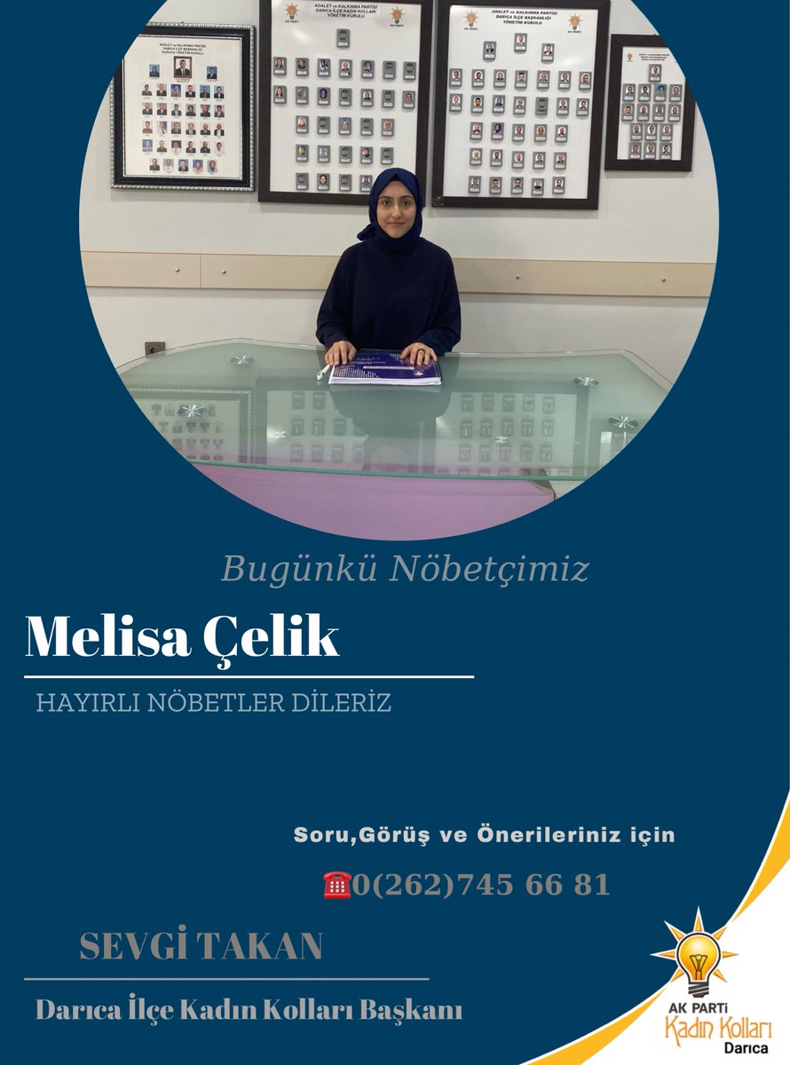 AK Kadın Darıca (@akkadindarica) on Twitter photo Hayırlı Nöbetler Dileriz…
<a href="/tugbaisikercan/">Tuğba IŞIK ERCAN</a>
<a href="/yyaseminozdemir/">Yasemin Özdemir 🇹🇷🇹🇷🇹🇷</a>
<a href="/sevgitakan/">SEVGİ TAKAN</a>
<a href="/akkadingm/">AK Parti Kadın Kolları</a>
<a href="/akkadinkocaeli/">AK Kadın Kocaeli</a> Hayırlı Nöbetler Dileriz…
<a href="/tugbaisikercan/">Tuğba IŞIK ERCAN</a>
<a href="/yyaseminozdemir/">Yasemin Özdemir 🇹🇷🇹🇷🇹🇷</a>
<a href="/sevgitakan/">SEVGİ TAKAN</a>
<a href="/akkadingm/">AK Parti Kadın Kolları</a>
<a href="/akkadinkocaeli/">AK Kadın Kocaeli</a>