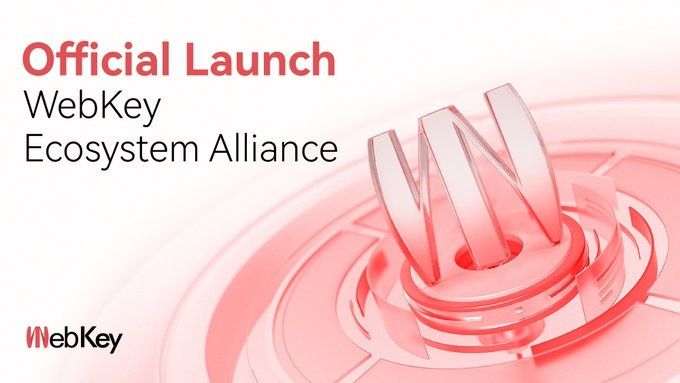 WebKey_Global's tweet photo. π WebKey Ecosystem Alliance Officially Launched!
Weβre uniting top projects across Web3 tools, DeFi, NFT, AI & GameFi to build a powerful, user-centric ecosystem.
Join the alliance. Build the future. ππ
#Web3 #DePIN #AI #WebKeyAlliance #Ecosystem2_0 #Crypto https://t.co/2CSDWAUUp7