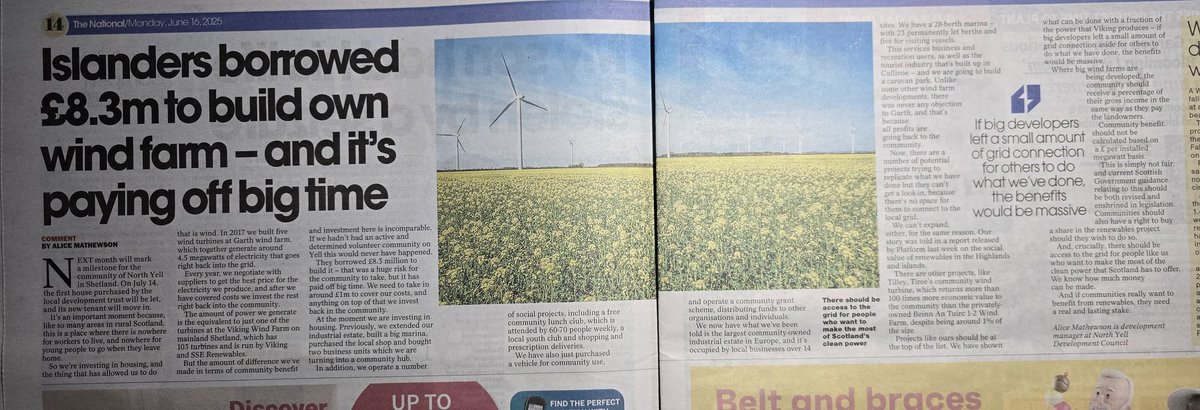 This is how windfarms should be developed.