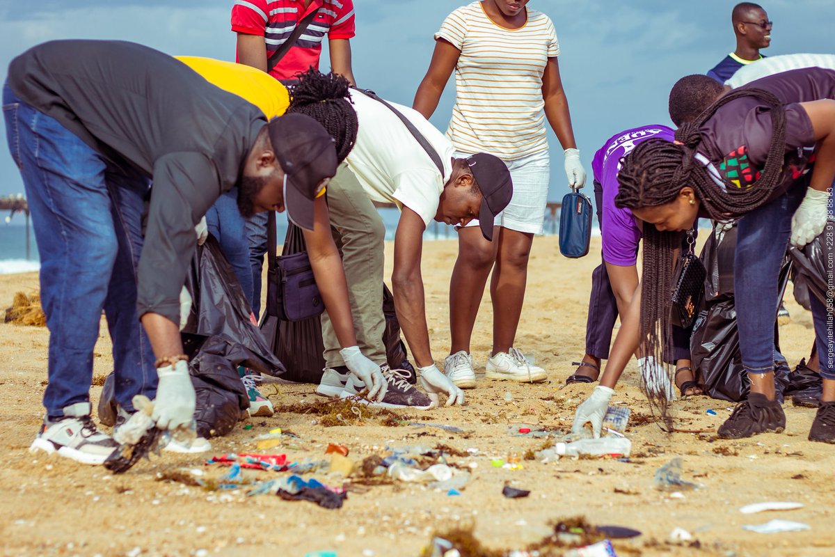 Ensemble disons non à la pollution marine #Togetherforocean