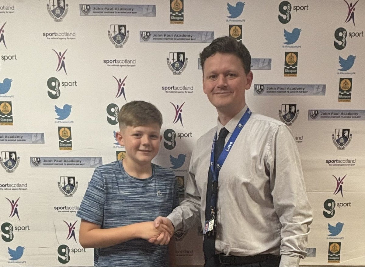 Paul Cassidy (@pcassidyjpa) on Twitter photo Congratulations to Colby (S3) on winning Player of the Year for <a href="/OnTheBallGlasgo/">OnTheBallAcademyGlasgow</a> 2011s πππ»ππ»ππ»
Huge well done for your effort and positive attitude shown on and off the pitch this year πππ»β½οΈ
#CelebratingSuccess #Excellence <a href="/johnpaulacademy/">John Paul Academy</a> Congratulations to Colby (S3) on winning Player of the Year for <a href="/OnTheBallGlasgo/">OnTheBallAcademyGlasgow</a> 2011s πππ»ππ»ππ»
Huge well done for your effort and positive attitude shown on and off the pitch this year πππ»β½οΈ
#CelebratingSuccess #Excellence <a href="/johnpaulacademy/">John Paul Academy</a>