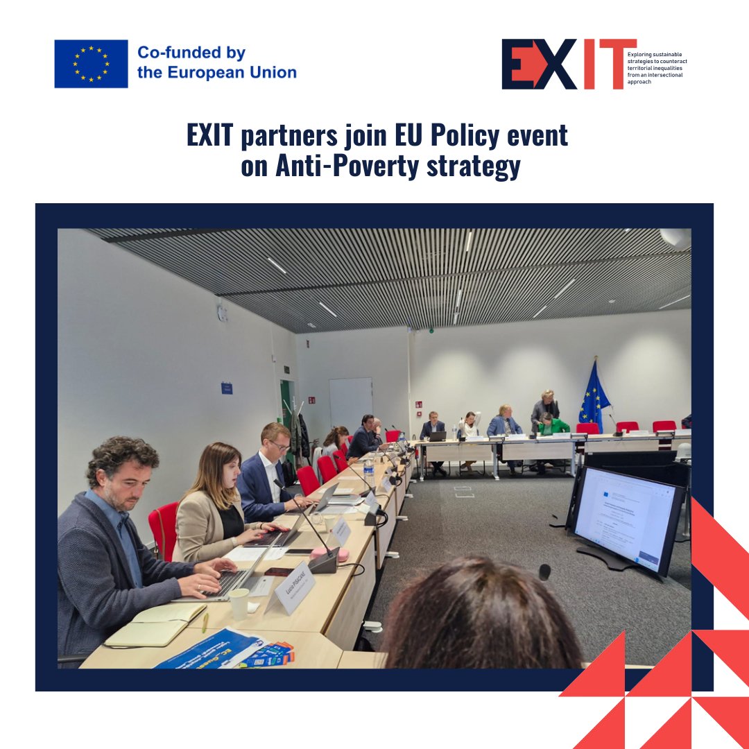 exit_projecteu's tweet image. EXIT Partners at EU Anti-Poverty Event

On 10 June, EXIT partners joined the EC policy event in Brussels.

🔹 Inequality within regions
🔹 Barriers for migrants/minorities
🔹 Stigma fuels exclusion

Thank you @EU_Social

@REA_research #HorizonEurope #exit_project