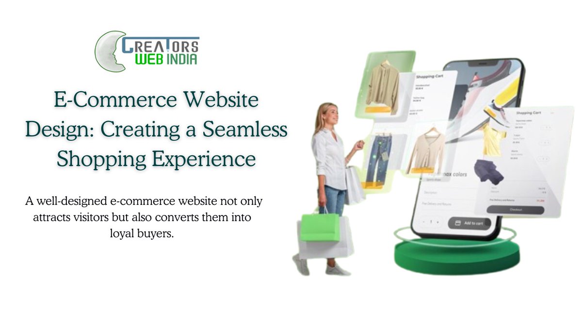 Creatorswebind's tweet photo. E-Commerce Website Design: Creating a Seamless Shopping Experience 

A well-designed e-commerce website not only attracts visitors but also converts them into loyal buyers.

>>> Learn More <<<

Click the below link... 👇

https://t.co/4EGtWRABLU https://t.co/PkrL9trwCi