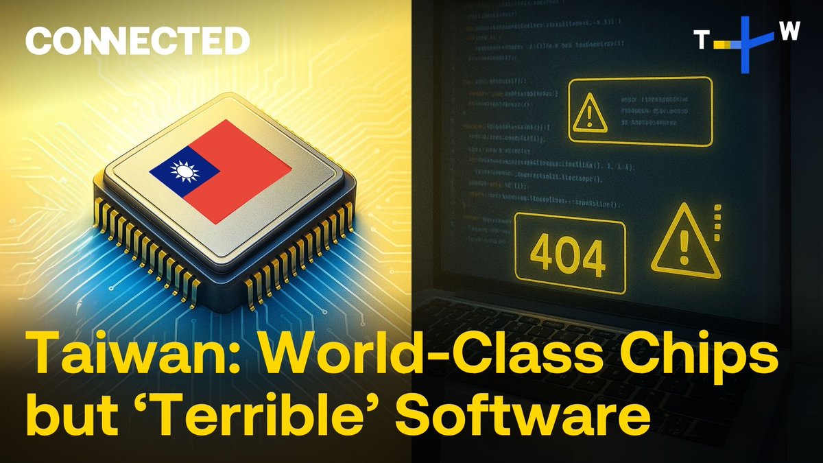taiwanplusnews's tweet photo. Taiwan leads the world in advanced microchips but is famously behind in software development. What will it take for Taiwan to close the gap and turn its hardware edge into software strength?

🎙️ @john_fan/@PicCollage &amp; @thorwebdev/@HackerHouseTW

🎥 https://t.co/9yekd5Taa0 https://t.co/gsCHB2pVEK