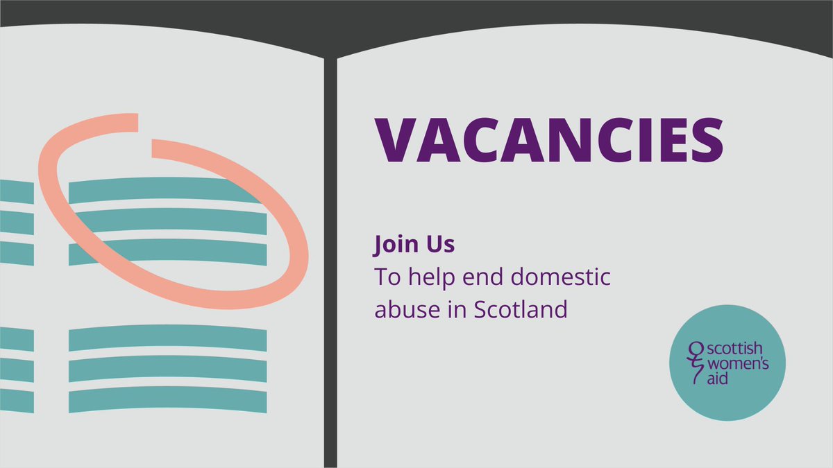 If you want to play a part in helping women and children rebuild their lives after domestic abuse, then a job with Women's Aid might be for you. There are roles with our groups across the country.

Find out more: womensaid.scot/news/vacancies/