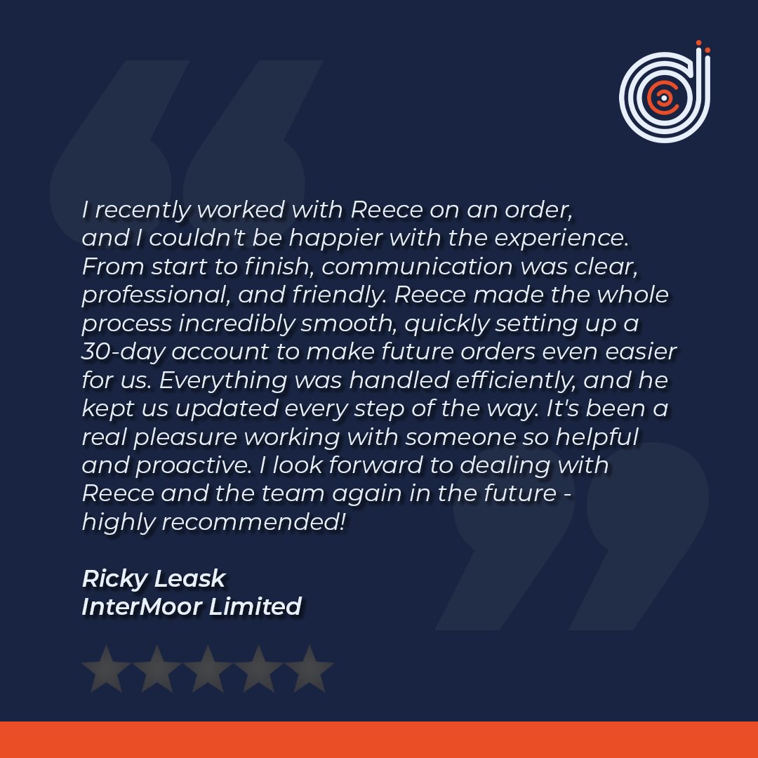 Another glowing review! 🌟

We love hearing how our team makes a difference - this time, a big shoutout to Reece for going above and beyond.

Read the full testimonial below 👇

#DigitallComms #CustomerFeedback #TwoWayRadios #WalkieTalkies #BodyCameras #HappyClients