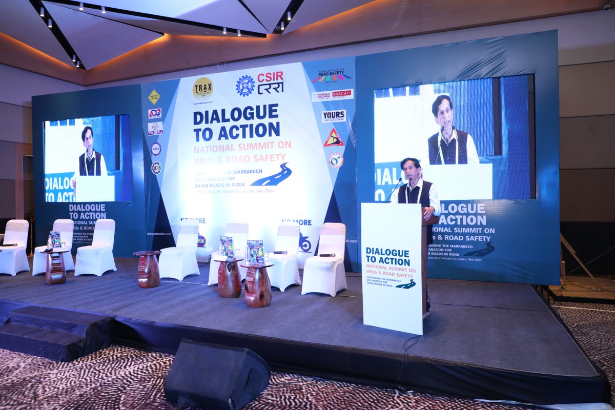 Dr. NC Wadhwa, IAS (Retd), Director General of Manav Rachna International Institute of Research and Studies, delivered an  impactful message at #DTA 2025. We are deeply grateful to have them as our #knowledge #partner in this vital mission.