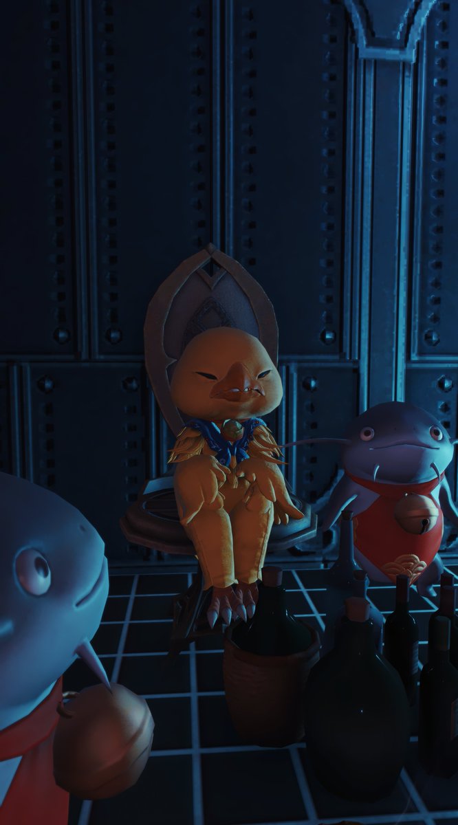 I was watched by Namazu in the toilet at ATLAN-T15! I purchased a drink and it tasted delicious! But it was not suitable for a chicken's stomach!

I RAN FOR THE TOILET! I was stared at by the Namazus as I did my business! 

Website: atlan-t15.carrd.co

Ravana, Empy W7 P12