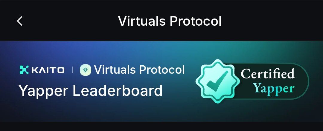 Witcher_web3's tweet image. never ignore $VIRTUAL posts 
if you want to be on the kaito leaderboard

Be a reply guy 🫡

Don’t blindly stay bullish on tokens always share your honest opinion.

If an agent catches your attention create content about it and talk openly with others.

$VADER is the cheat code