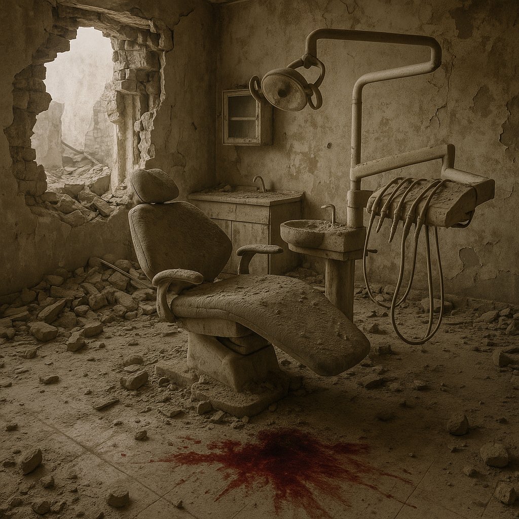 به دندان‌پزشکان افغانستان، اوکراین و سوریه فکر می‌کنم که صاحب مطب و کلینیک و درآمد و احترام اجتماعی بودند و یک روز ناگهان هیچ‌کدام آنها را نداشتند
سعادتمند کسی‌ست که چیزی بیشتر از یک دندان‌پزشک باشد