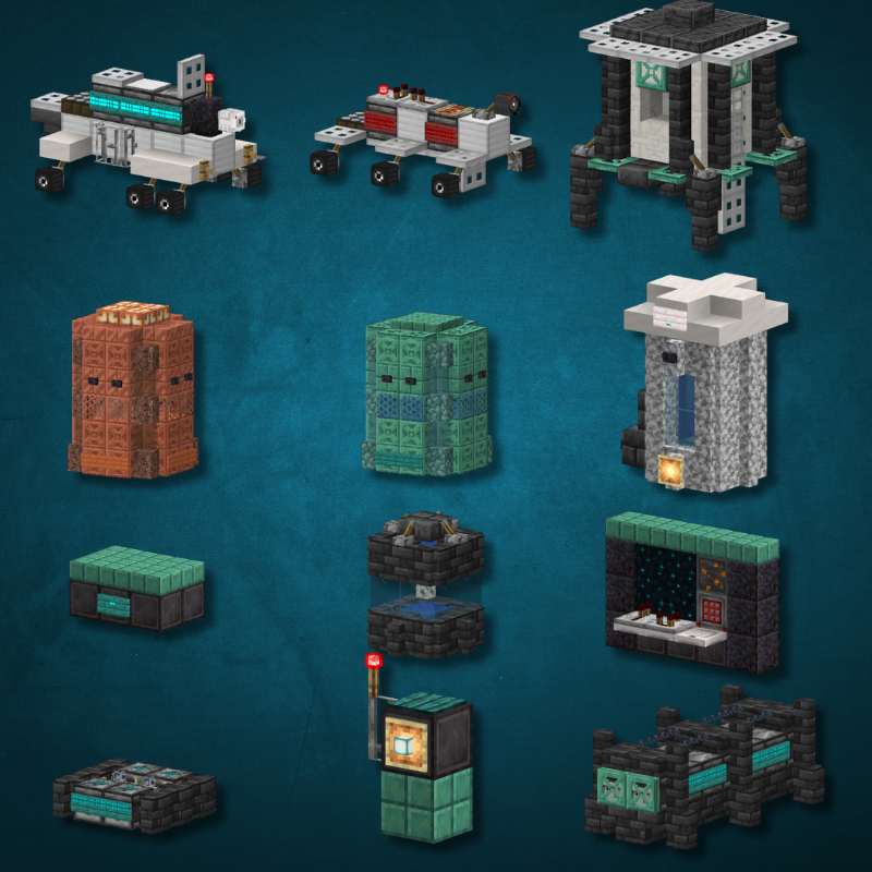 Minecraft: EXOPLANET City Pack from the latest Video!

Vehicles, Robots, Decorations and more..

Download in my bio!

#minecraft #minecraftbuilds #minecraftideas #minecraftmap #minecraftdetails