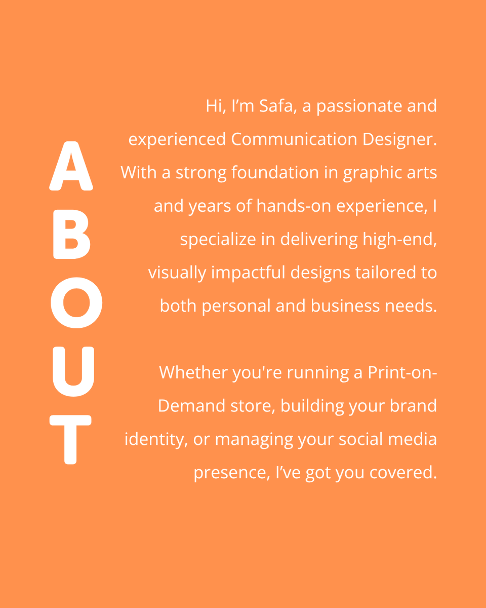 PeoplePerHour's tweet photo. ๐จ Meet Safa: a top-rated Communication Designer on PeoplePerHour bringing strategy, creativity, and impact to every project.
๐๏ธ Hire her now on PeoplePerHour: https://t.co/ufC5mgIJsr
#PeoplePerHour #GraphicDesign #CommunicationDesign #FreelancerSpotlight https://t.co/tHP5uFNlD5