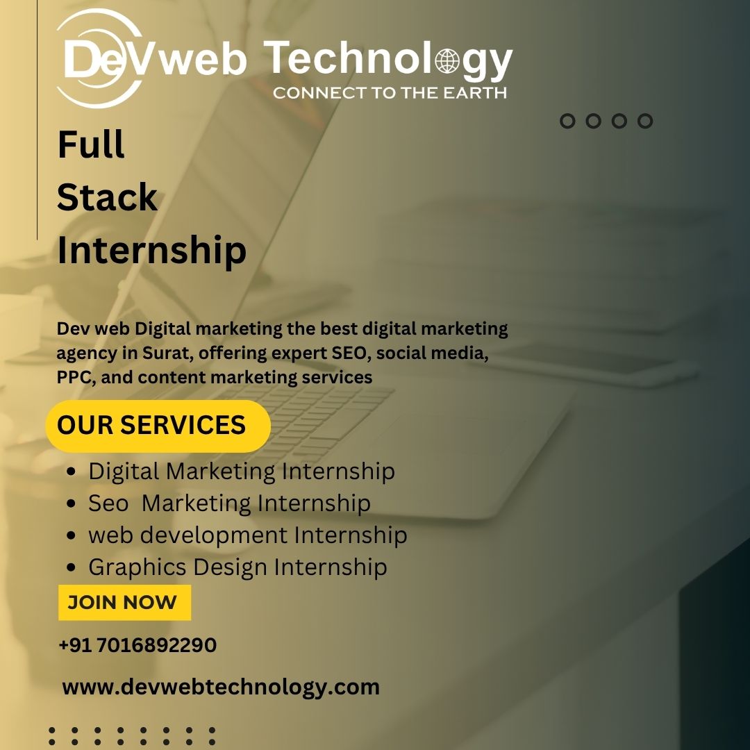 DevwebIt23440's tweet photo. #Rajkot
#Fullstack
#internships 
#Devwebtechnology
#Bestinternship https://t.co/zFbzFsVp7U
