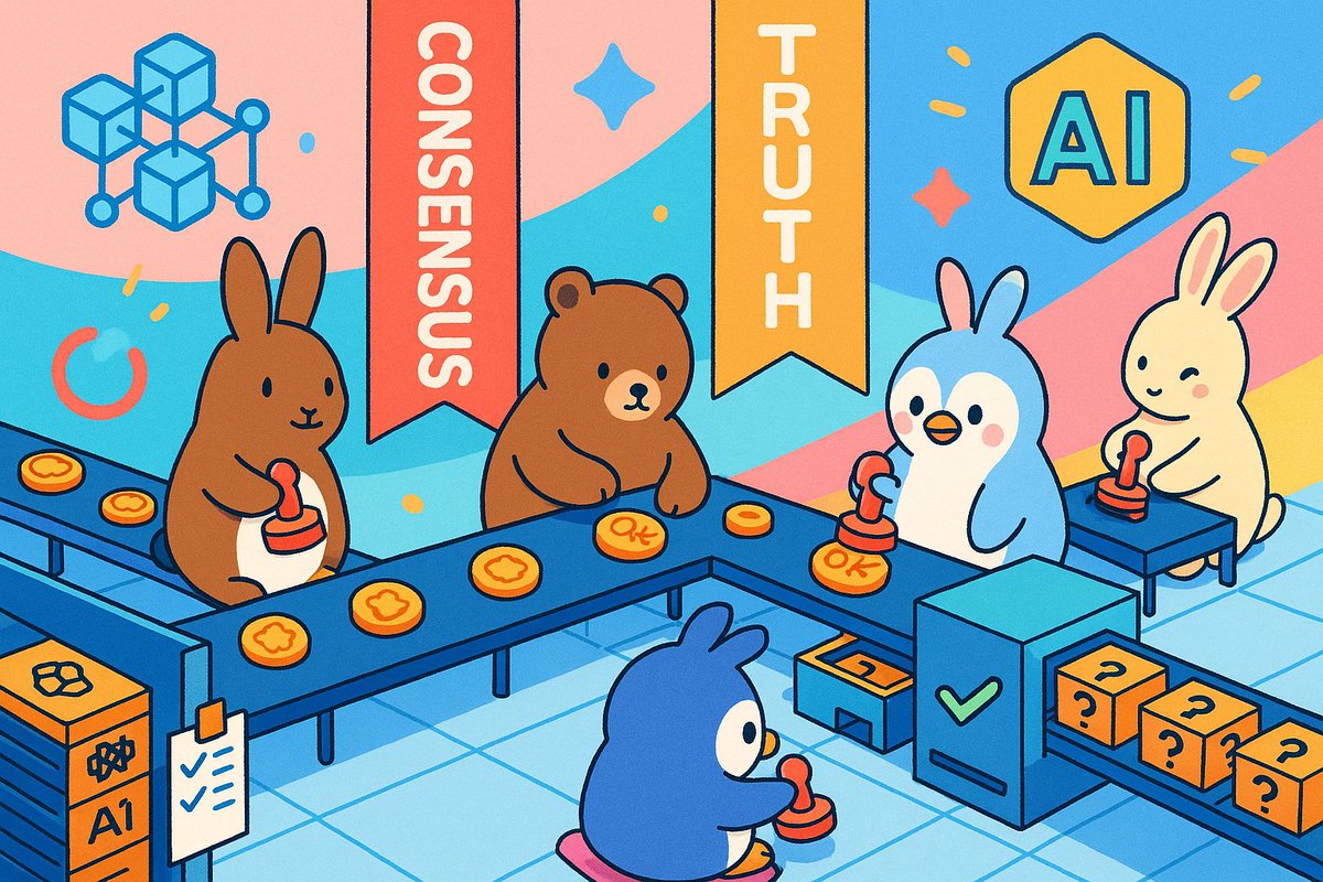 ❤️ Mira의 여섯번째 Voice of the Realm의 과제!

컨센서스 메카니즘을 다섯살 아이도 알아들을 수준으로 알려주세요~입니다. Mira의 핵심 역할은 AI가 주는 답변에 대해 할루시네이션, 속된 말로 혼이 담긴 그럴듯한 구라를 제거하고 신뢰도 있는 답변을 도출하게 해주는 일인데요.

그것을 위한