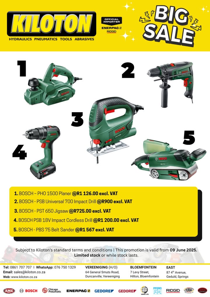 Kiloton Hydraulics tweet media