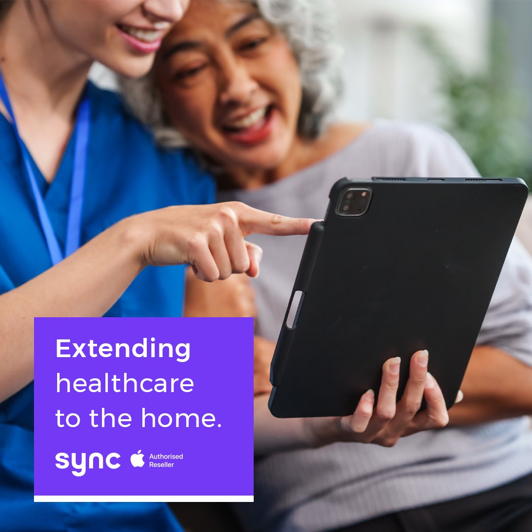 Extending healthcare to the home 🏠

At home, Apple products help patients stay involved in their care. Care at home apps empower patients to manage their medical conditions and share information with care providers.

Find out more:
wearesync.co.uk/apple-in-healt…

#Healthcare