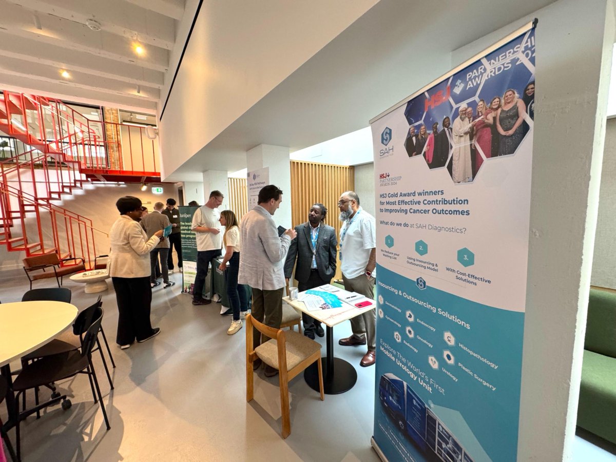 SAH Diagnostics was honoured to attend UCL’s Building a Better Future Event — a great opportunity to connect with like-minded professionals.

We proudly shared our 28-day FDS  Prostate Cancer Pathway, built to reduce delays and backlogs in NHS prostate care 🏆.

#SAHDiagnostics