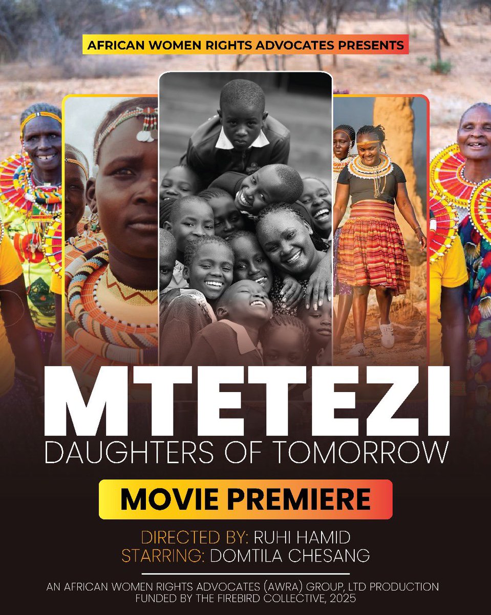 AWRA_org's tweet image. Today we mark the #DayoftheAfricanChild
Theme: “Planning and Budgeting for Children’s Rights: Progress Since 2010.”
As we premiere #MteteziFilm, we’re reminded that investing in children’s rights means protecting their voices, futures & dignity. ✊🏿💛
#DayoftheAfricanChild