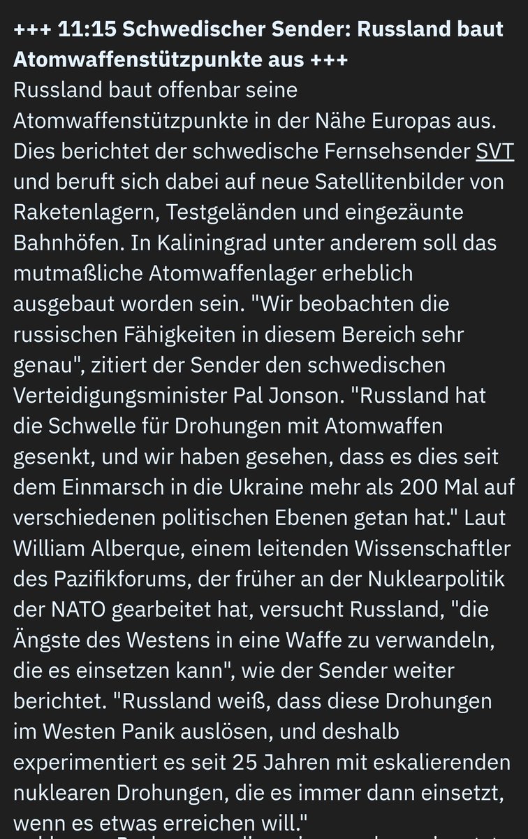 n-tv.de/politik/11-53-…

<a href="/Anti_RUS_BLAS/">Alexvb___openAccount</a> <a href="/AndySch64494719/">Andy Schneider</a> <a href="/Shooter_SOC_Pt/">Shooter SOC Private 🇮🇱🇩🇪🇺🇸🇺🇦</a> <a href="/chrisschmitz/">C Schmitz</a> <a href="/winkelsdorf/">Lars Winkelsdorf</a> <a href="/Strien9/">HC Strien</a> 
Sollte uns das Sorgen bereiten?