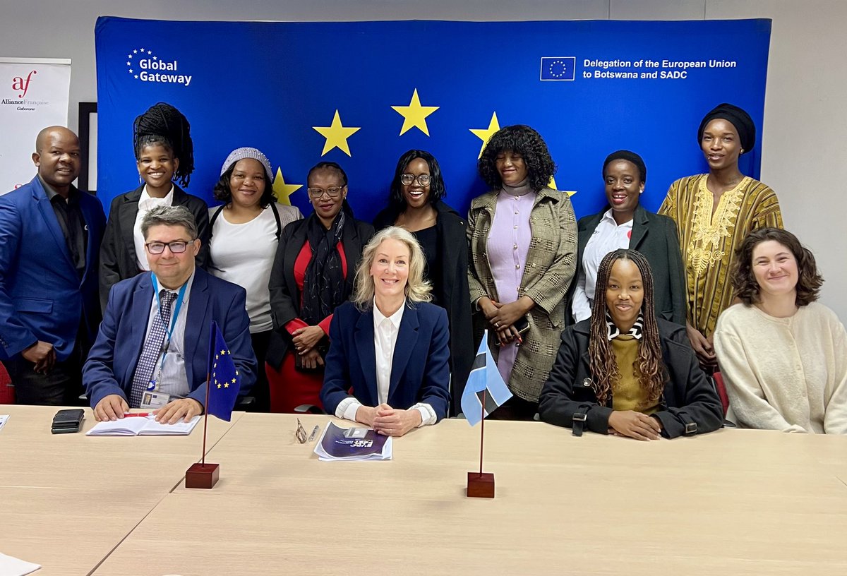 Kick stared the week with a press conference on the European Film Festival in Gaborone this week!

Join us to enjoy screening of award winning European films and Botswana short films: 

 📅 June 18–21, 2025 
📍 New Capitol Cinemas 
🎞️ For full program see: shorturl.at/MKVsZ