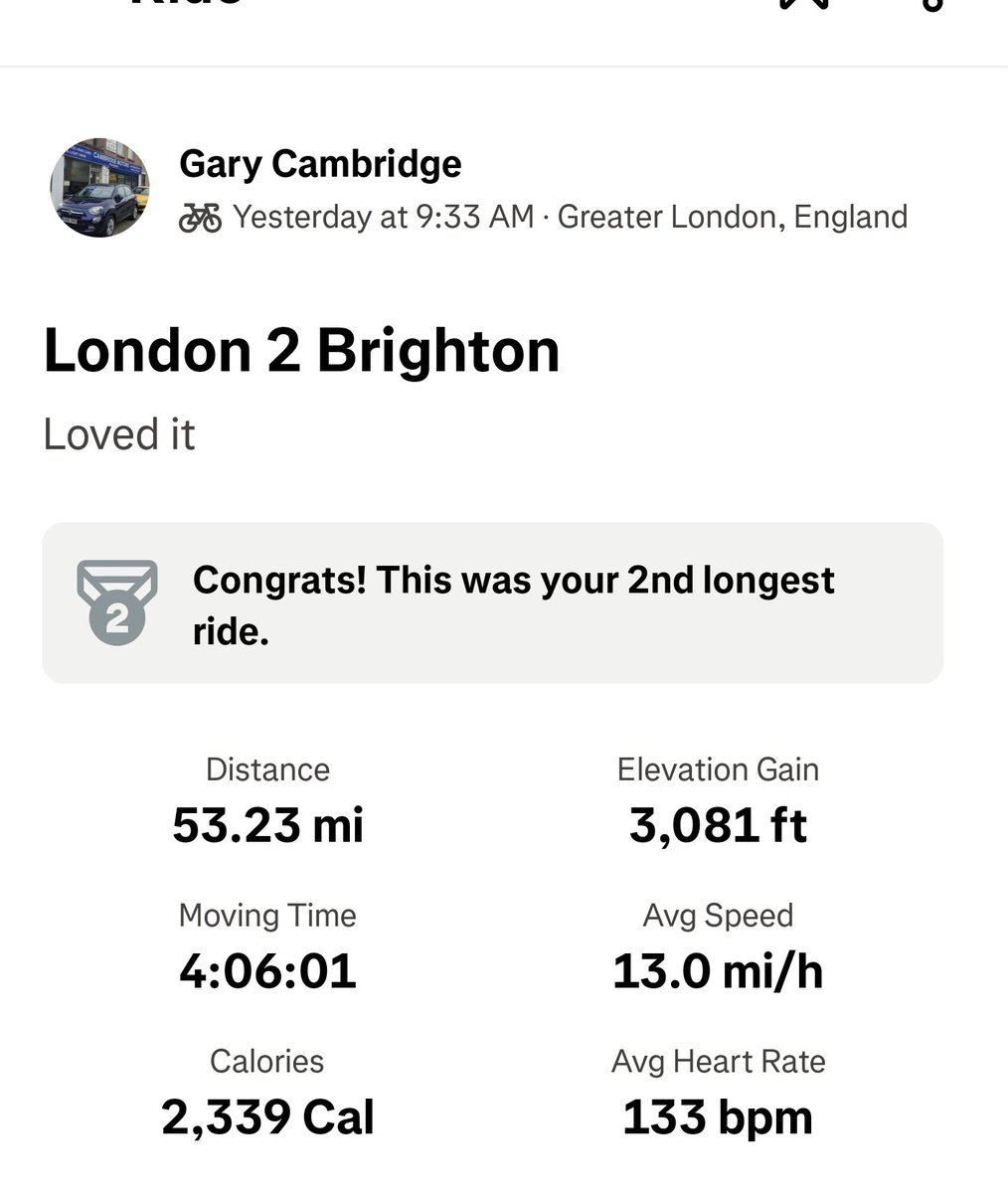 Love strava even more now, 😆 🤣