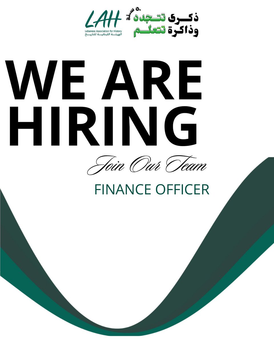 LAHLebanon's tweet image. To Apply Please send your Resume to hr@lahlebanon.org. You can find the details through this link
daleel-madani.org/.../lebane.../…