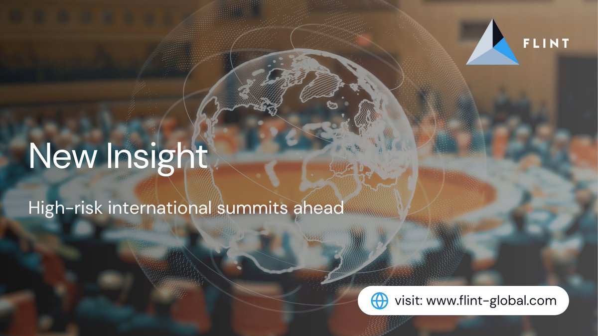 Flint (@flintglobal) on Twitter photo The #G7 summit starts today in Canada - the beginning of a high-stakes sequence of international summits. In our latest blog, Flint experts François-Joseph Schichan, <a href="/SimonFraser00/">Simon Fraser</a> and <a href="/JulianBKing/">Julian King</a> look at the challenges and the implications for business.
flint-global.com/blog/high-risk… The #G7 summit starts today in Canada - the beginning of a high-stakes sequence of international summits. In our latest blog, Flint experts François-Joseph Schichan, <a href="/SimonFraser00/">Simon Fraser</a> and <a href="/JulianBKing/">Julian King</a> look at the challenges and the implications for business.
flint-global.com/blog/high-risk…