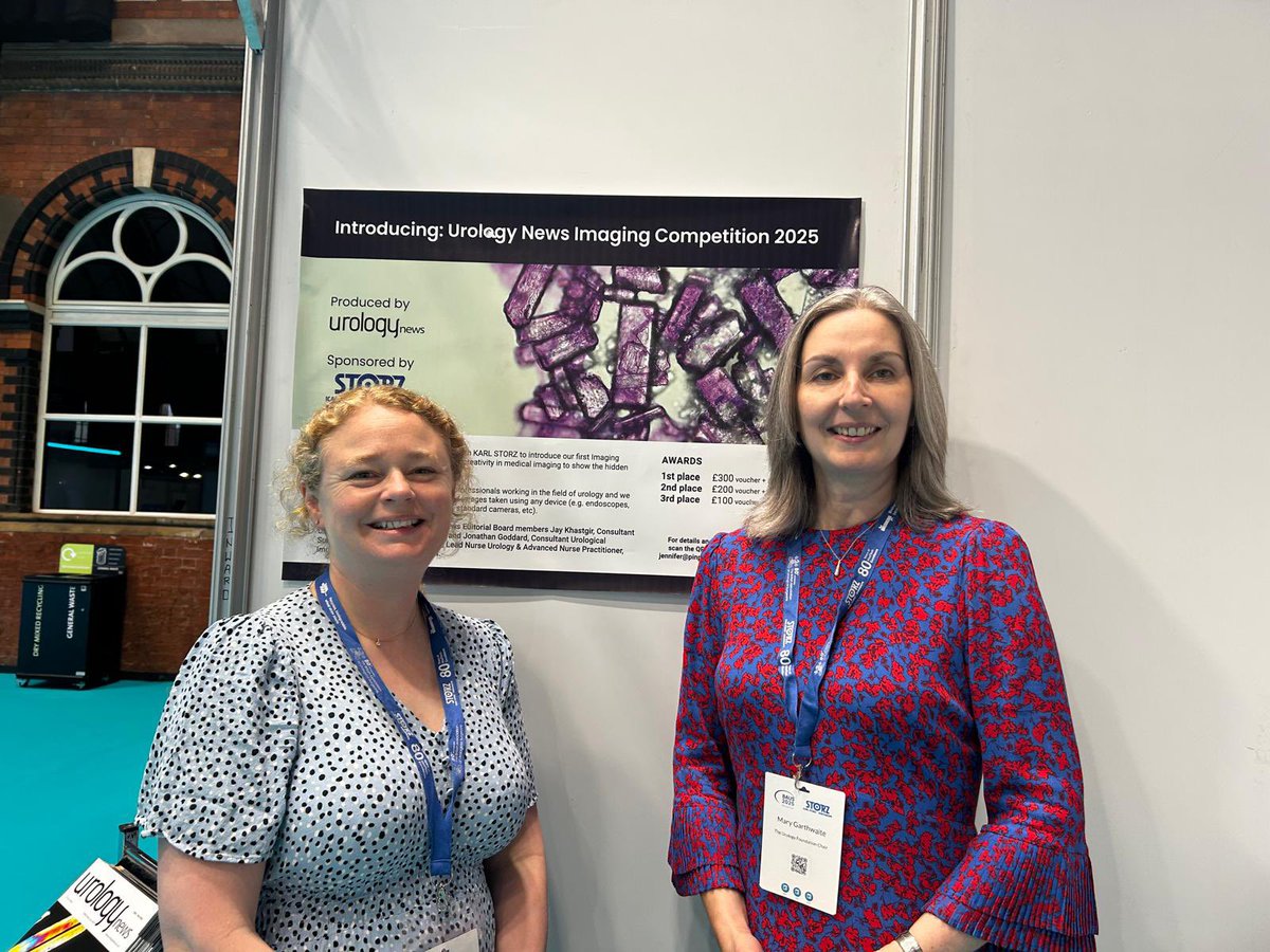 Urology News (@uro_news) on Twitter photo Absolutely delighted that the wonderful Mary Garthwaite from <a href="/TUF_tweets/">TheUrologyFoundation</a> has joined the judging panel for our #UroNewsImageComp sponsored by <a href="/KARLSTORZUK/">KARL STORZ - UK</a>. Pop by stand A14 to learn more #BAUS2025 Absolutely delighted that the wonderful Mary Garthwaite from <a href="/TUF_tweets/">TheUrologyFoundation</a> has joined the judging panel for our #UroNewsImageComp sponsored by <a href="/KARLSTORZUK/">KARL STORZ - UK</a>. Pop by stand A14 to learn more #BAUS2025