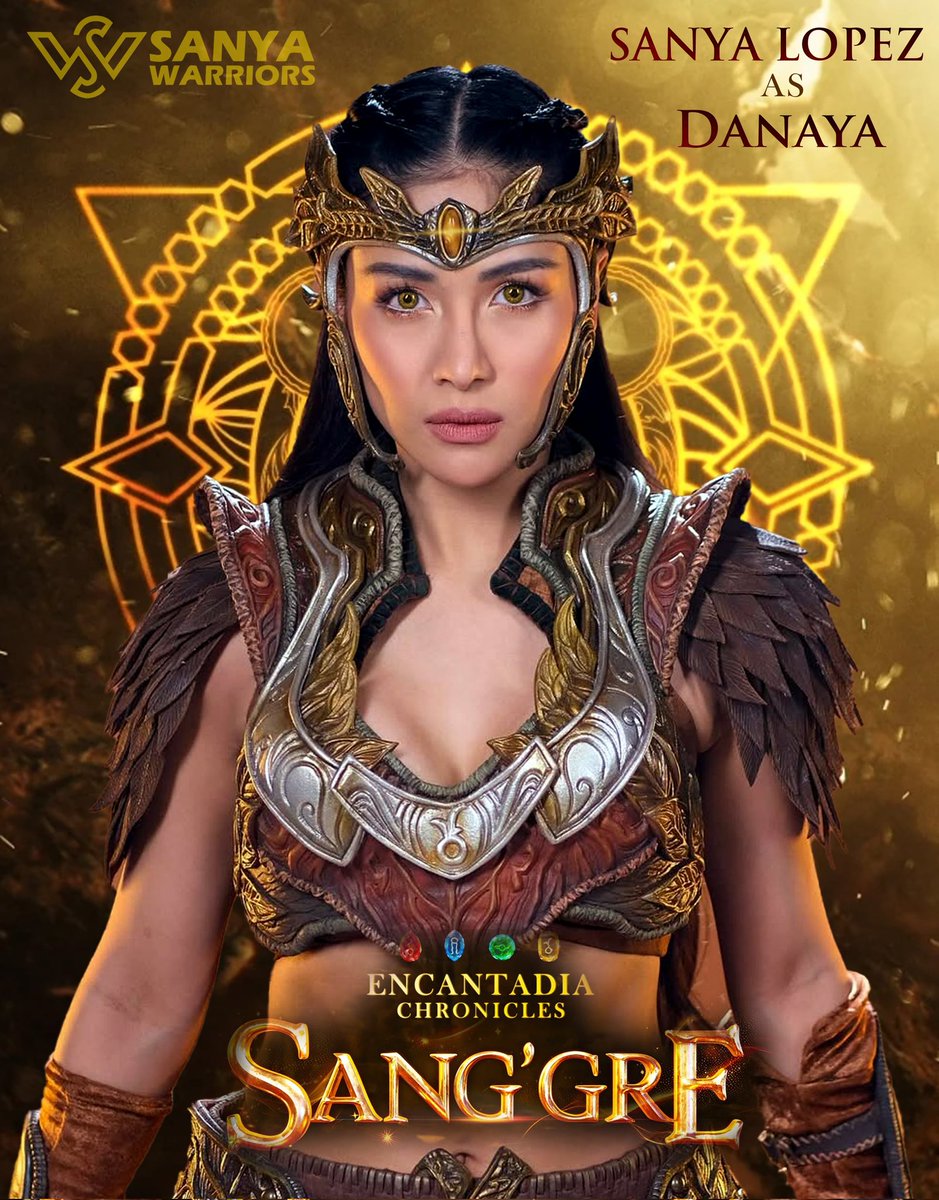<a href="/SuziDoctolero/">Suzette S. Doctolero</a> Handa na po kami makitang muli ang mga Sanggre

SanyaLopez as Danaya
SixteenSanggre Reunion #SanggreWorldPremiere 
<a href="/sanya_lopez/">Sanya Lopez</a>